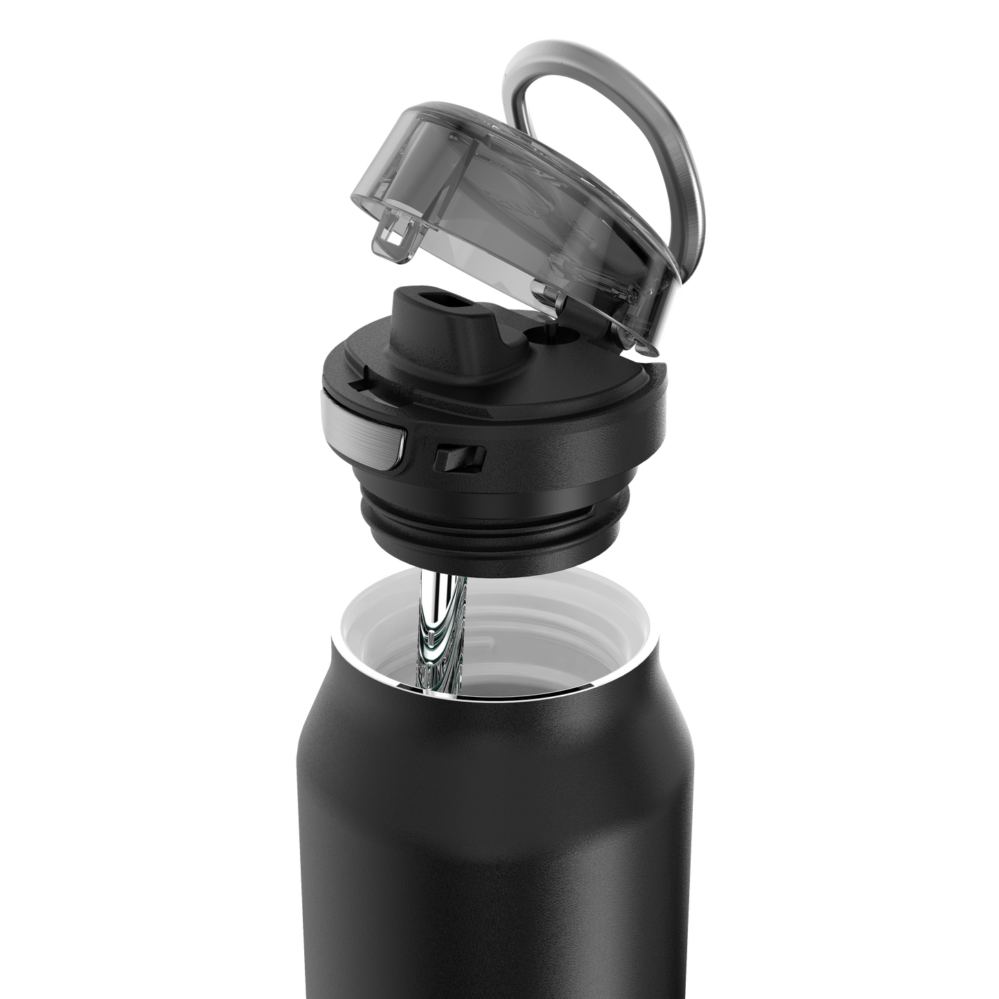 Sipper Water Bottle | 1L | Onyx