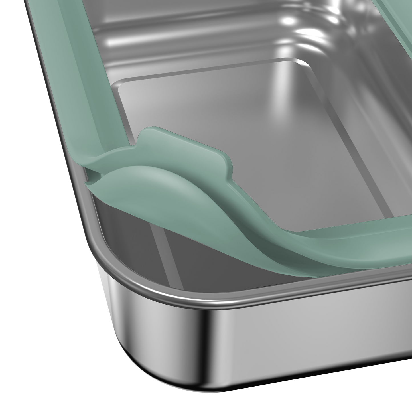 Plastic Free Bento Box | 1.3L | Moss