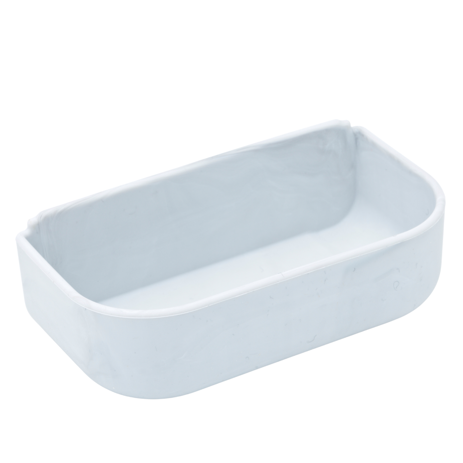 Lunch Box Silicone Insert | 1 Compartment | White