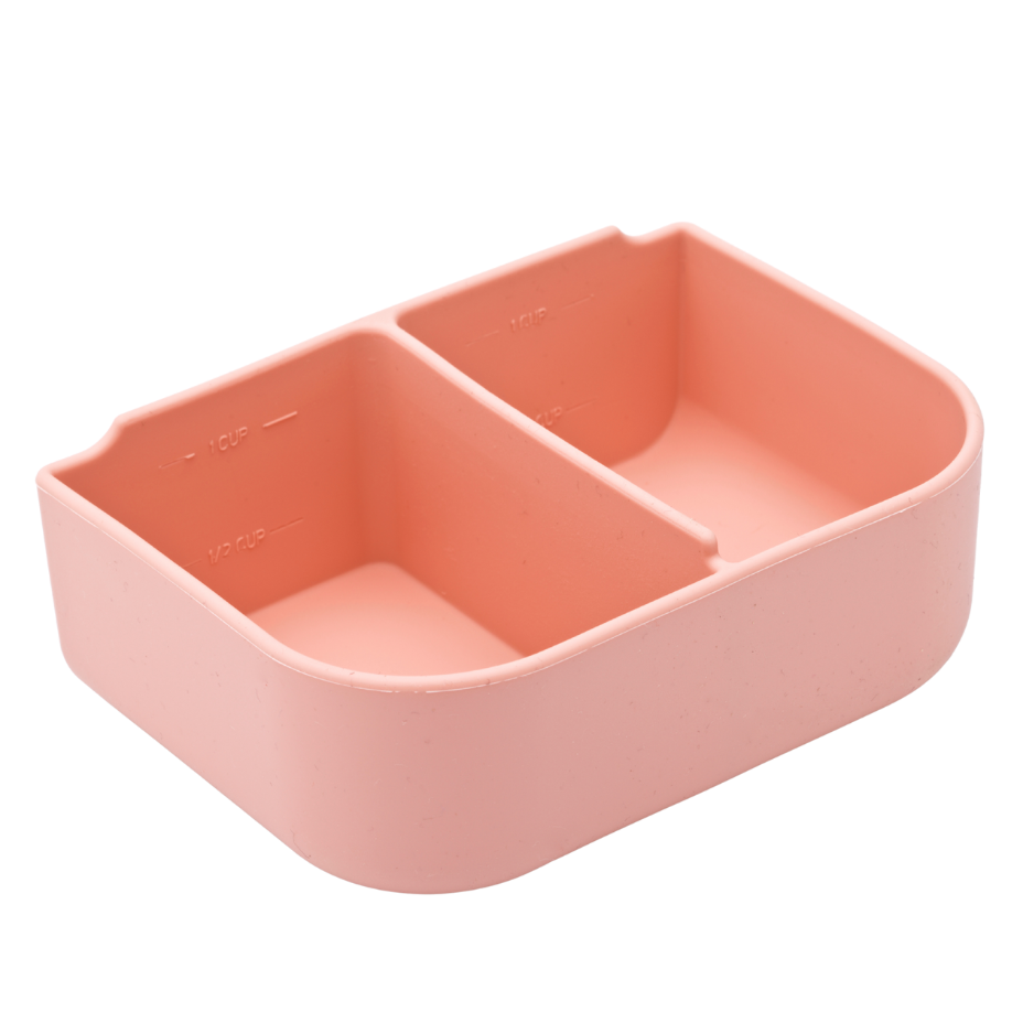 Bento Silicone Insert | 2 Compartments | Orchid