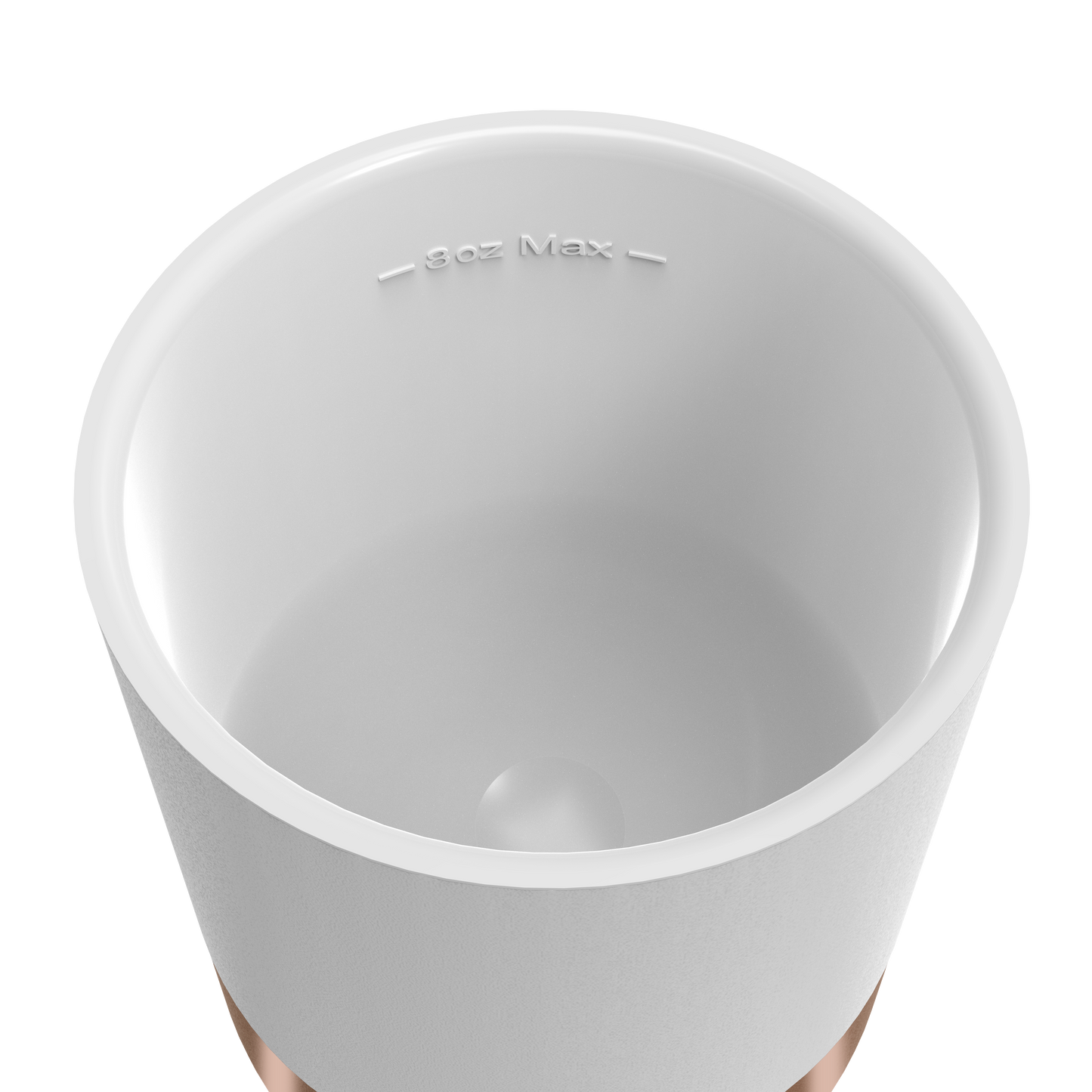 Ceramic Coffee Cup | 240ML | White/Gold