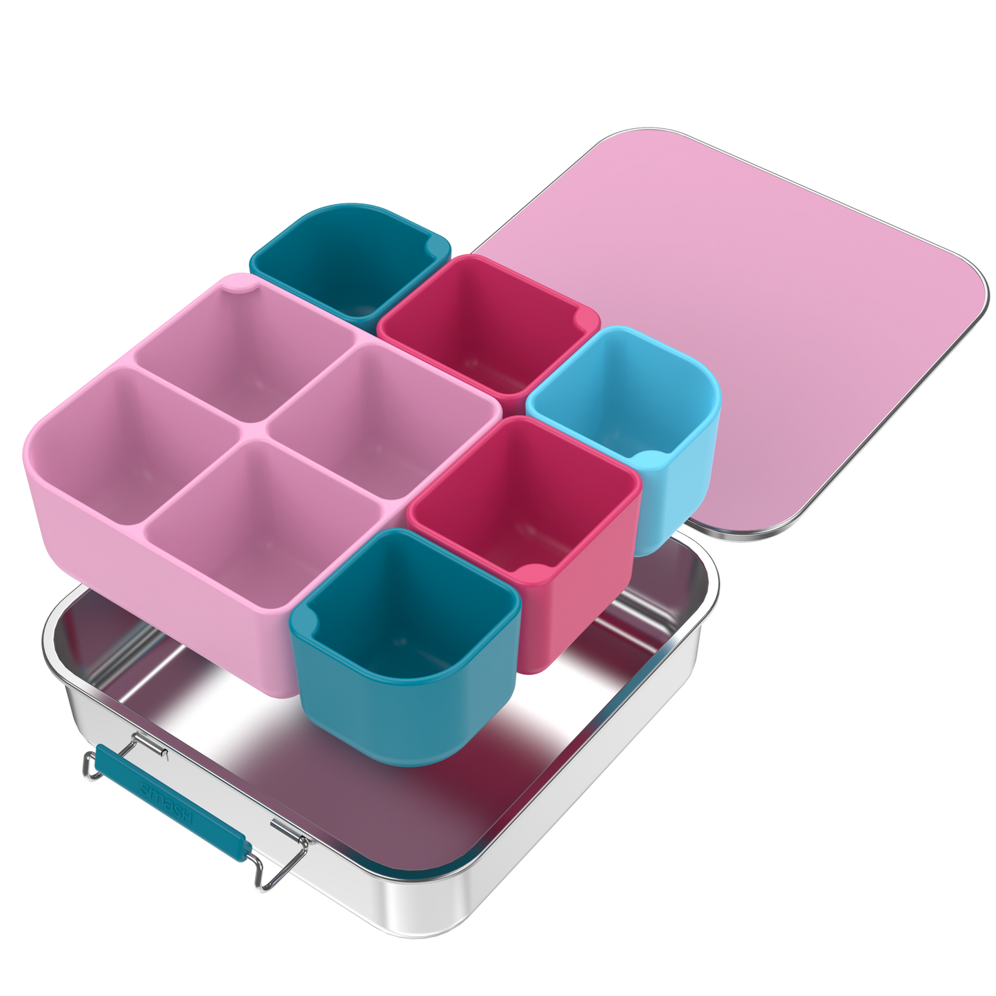 Bento Flex Insert Pack | Snack Attack | Pink