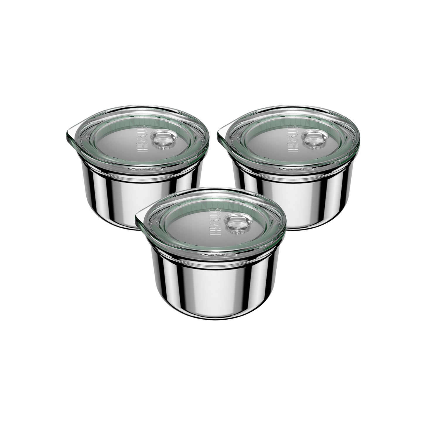 Snack & Dip Container | 3x 60ML | Moss