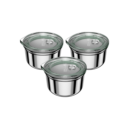 Snack & Dip Container | 3x 60ML | Moss