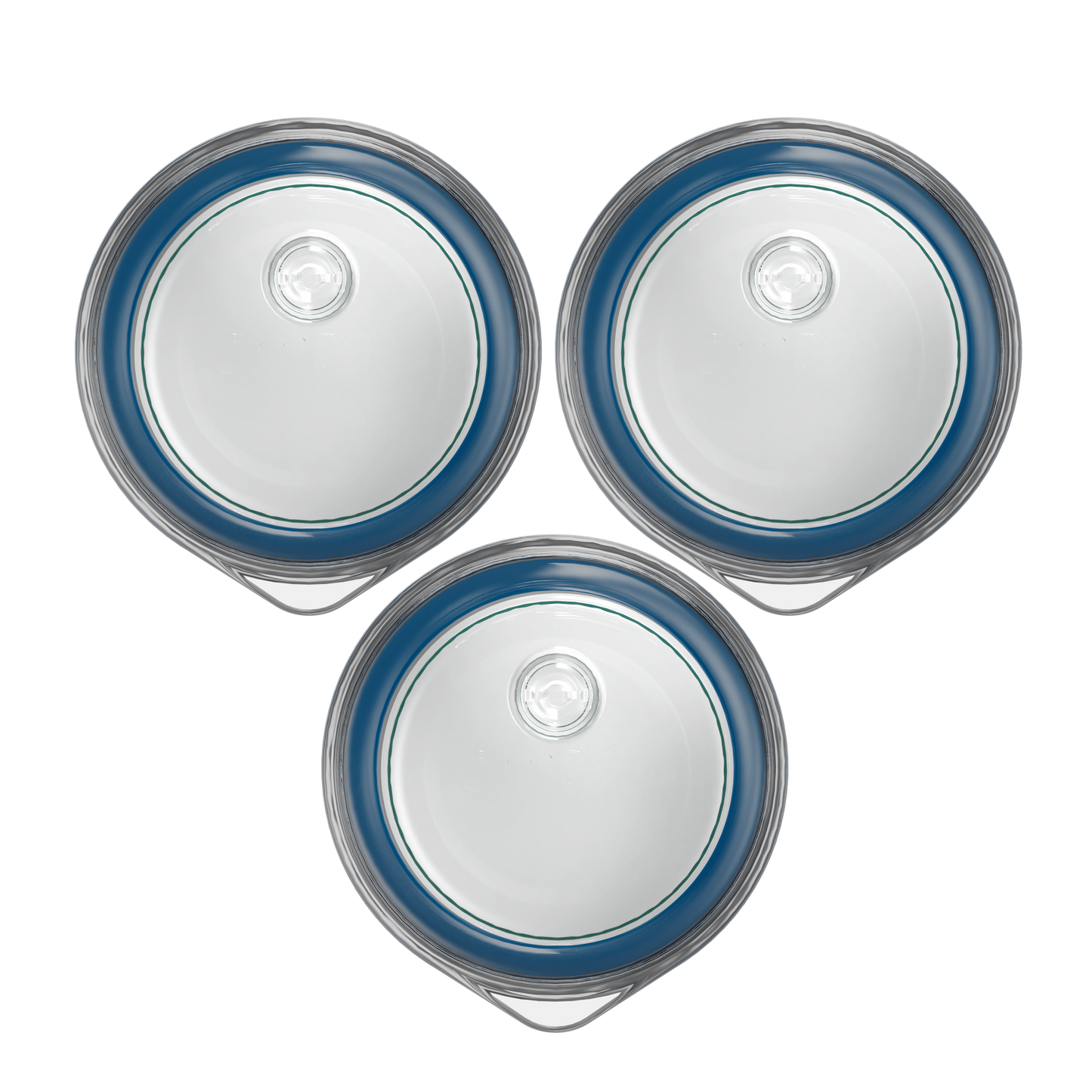 Snack & Dip Container | 3x 60ML | Indigo