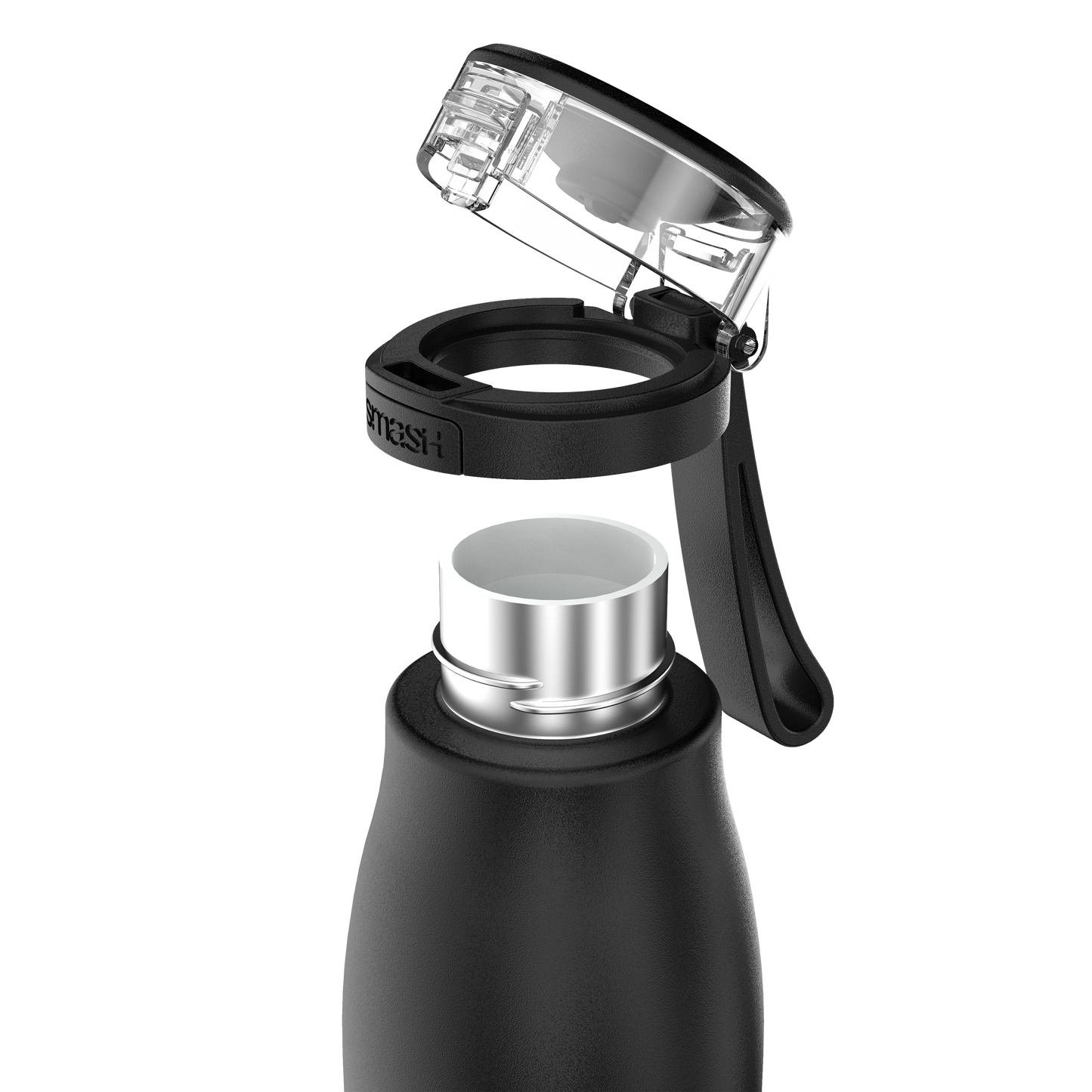 One Touch Water Bottle | 690ML | Onyx