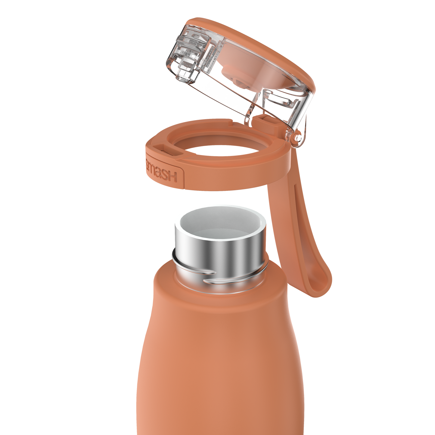 One Touch Water Bottle | 690ML | Saffron