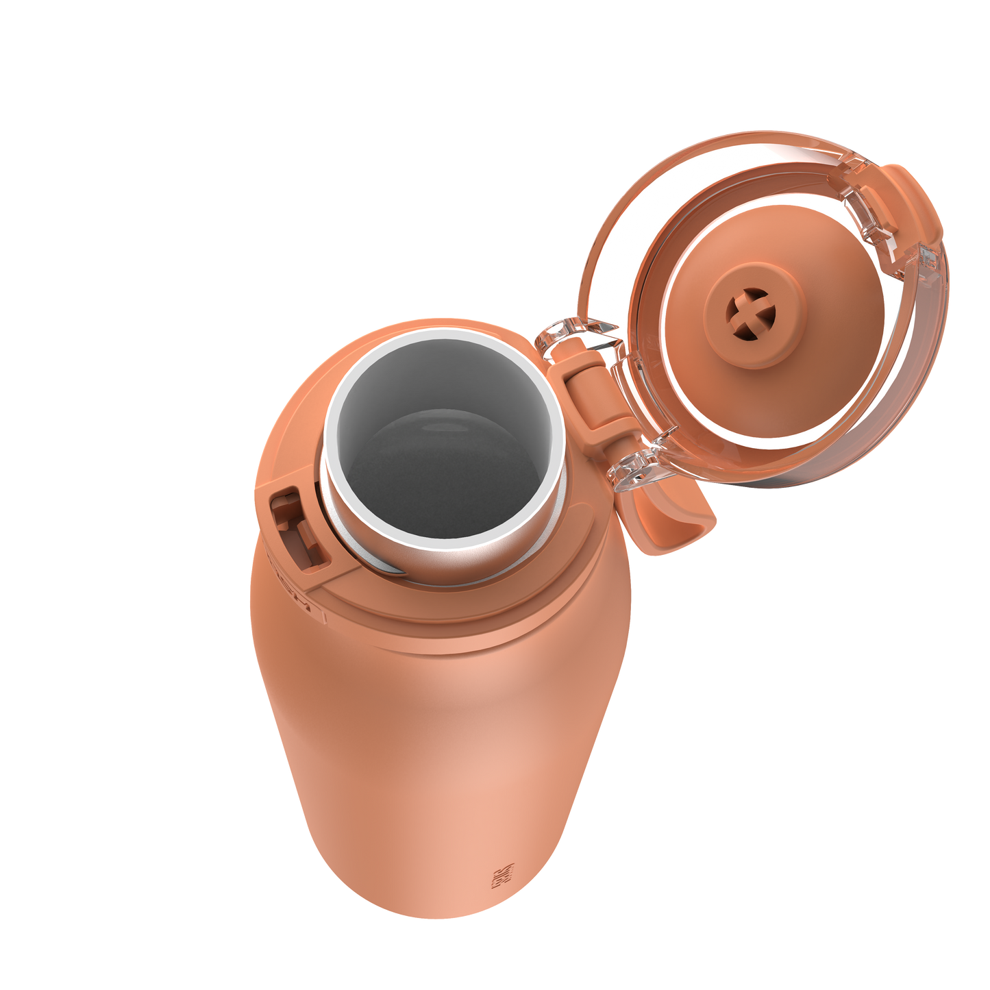 One Touch Water Bottle | 690ML | Saffron