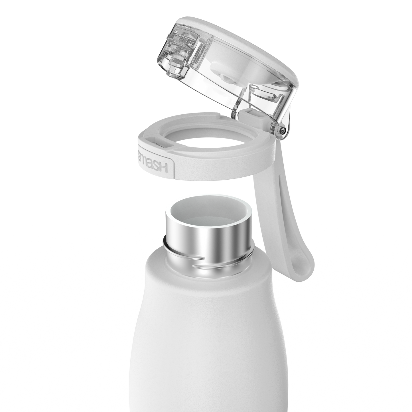 One Touch Water Bottle | 690ML | White