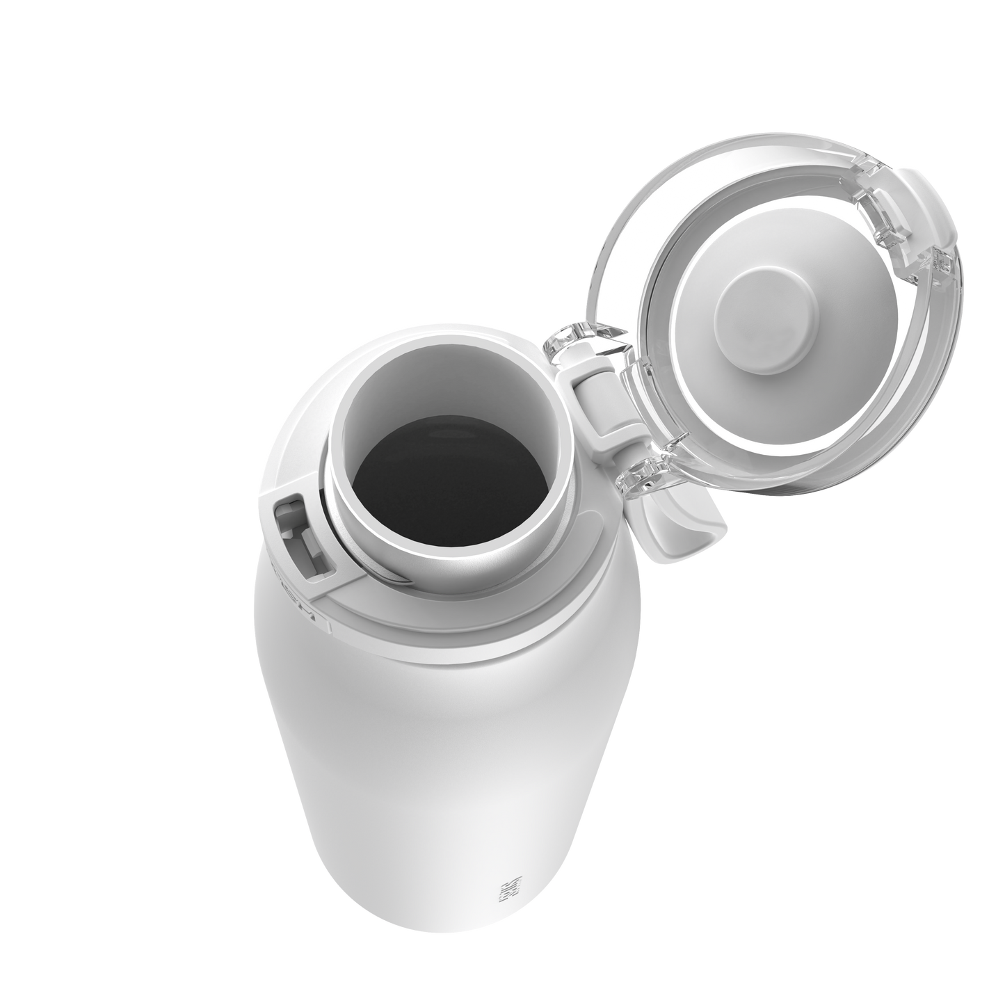 One Touch Water Bottle | 690ML | White