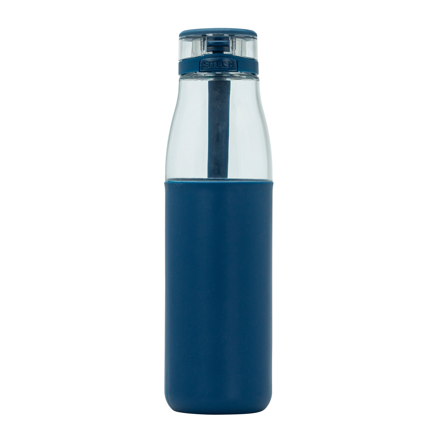 One Touch Glass Bottle 680ML | Indigo