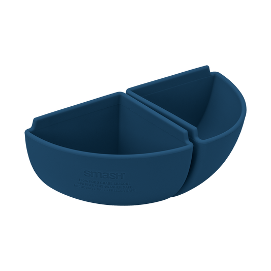 Bento Bowl Silicone Inserts | 2 Pack | Indigo