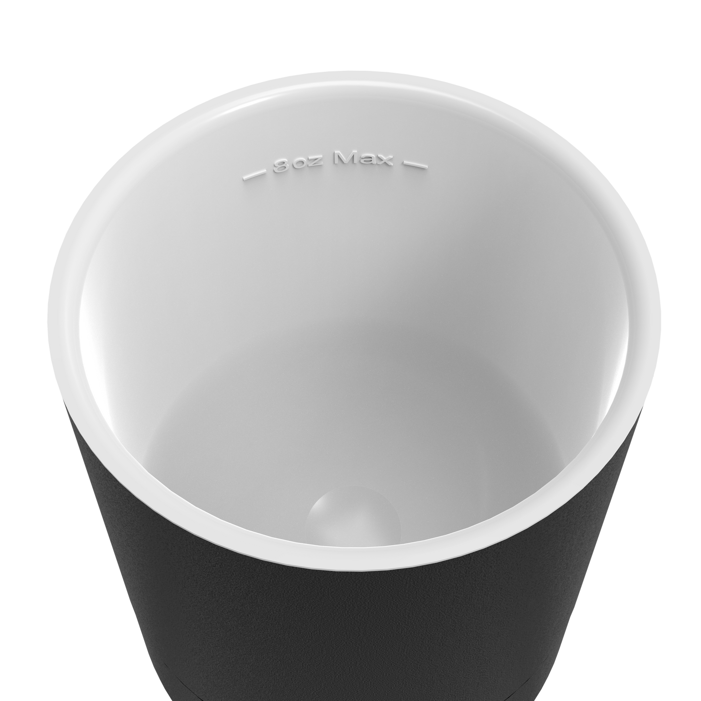 Ceramic Coffee Cup | 240ML | Onyx/Chrome