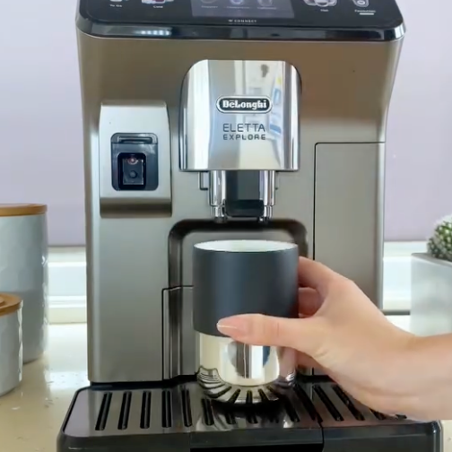 Ceramic Coffee Cup | 240ML | Onyx/Chrome