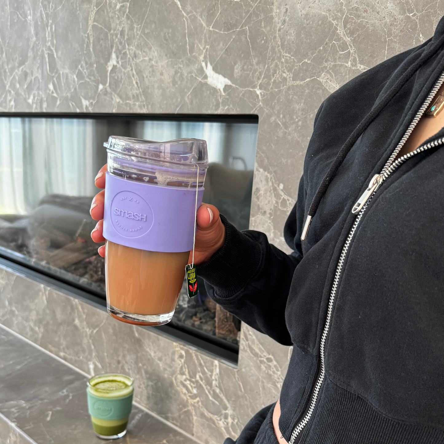 OG Glass Coffee Cup | 450ML | Lilac