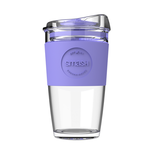OG Glass Coffee Cup | 450ML | Lilac