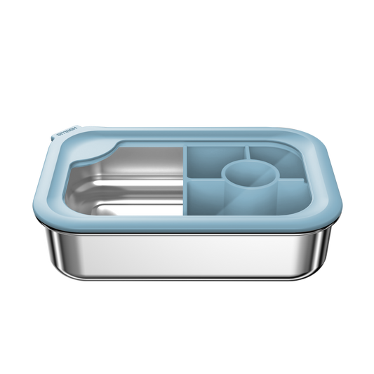 Plastic Free Kids Bento Box | 1.3L | Seafoam