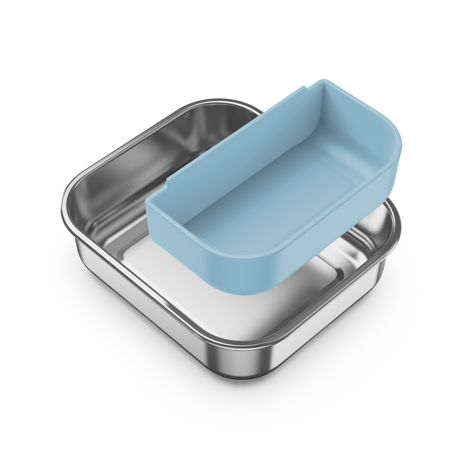 Plastic Free Lunch Box | 600ML | Seafoam