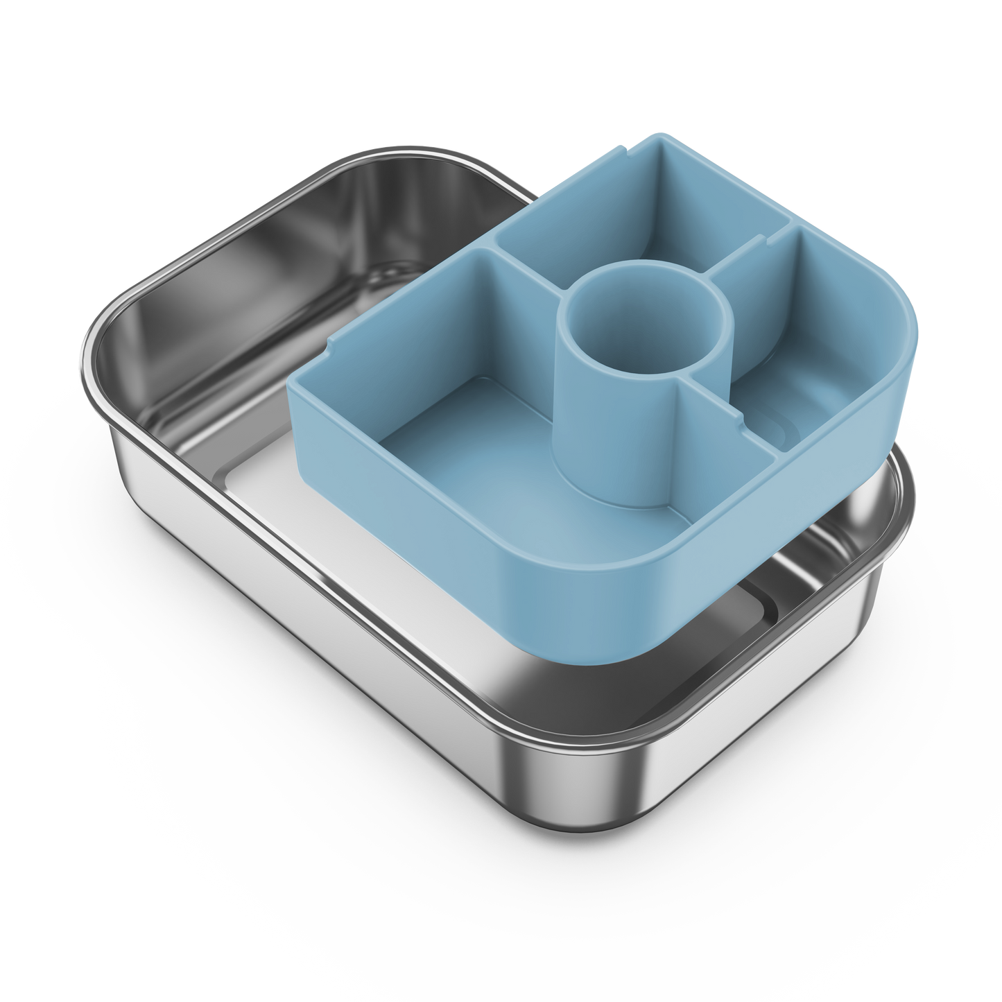 Plastic Free Kids Bento Box | 1.3L | Seafoam