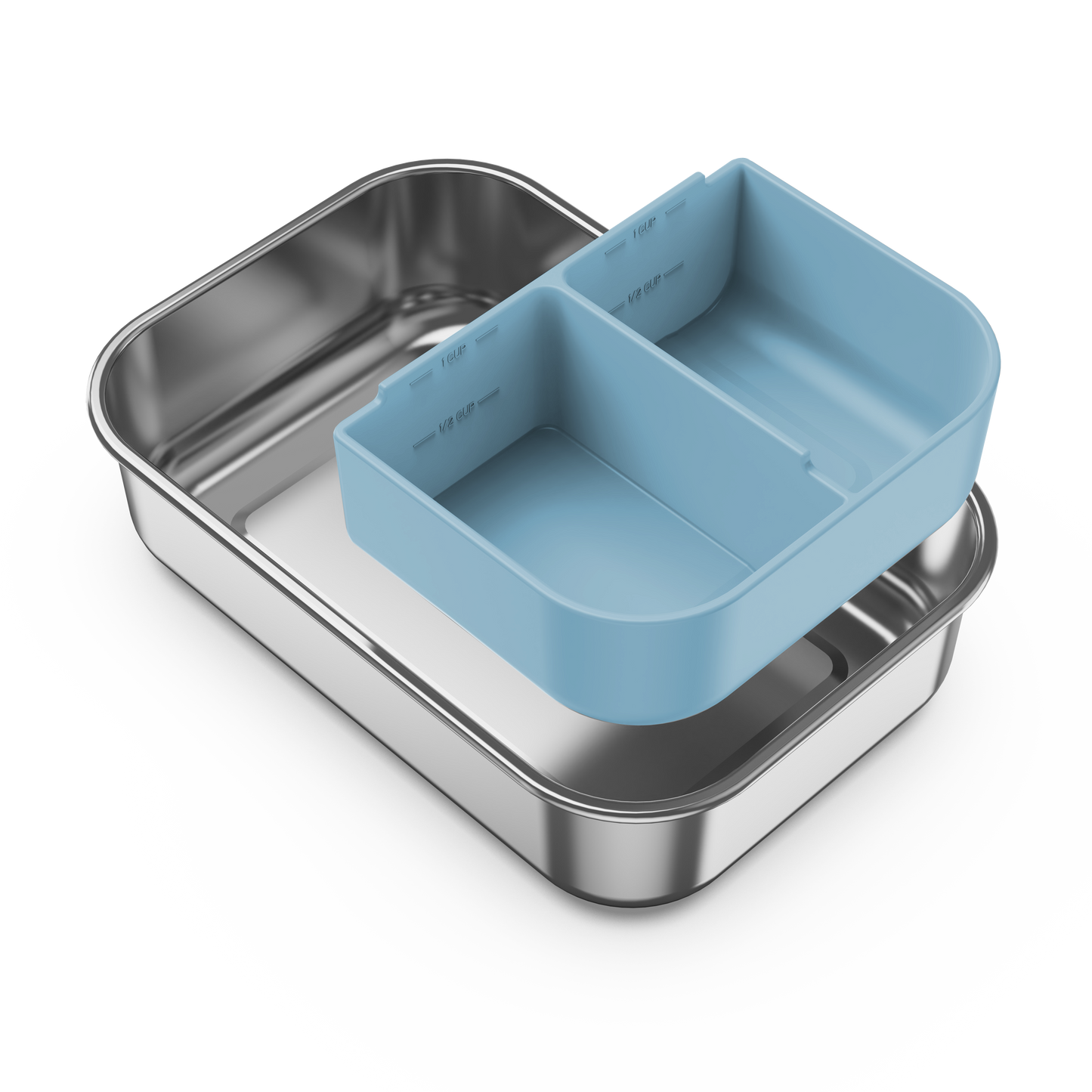 Plastic Free Bento Box | 1.3L | Seafoam