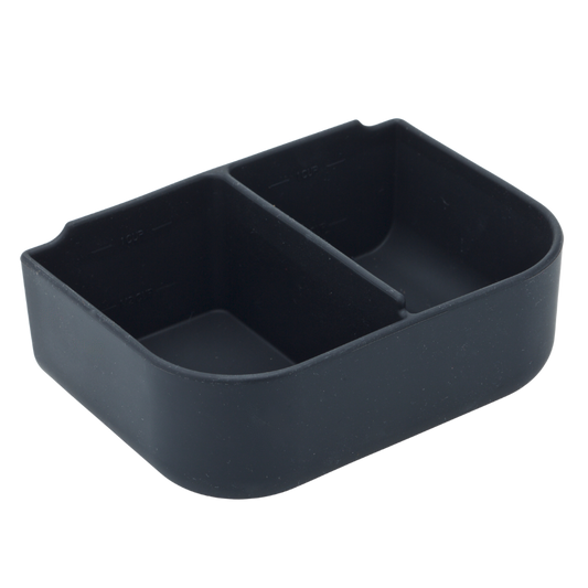 Bento Silicone Insert | 2 Compartments | Onyx