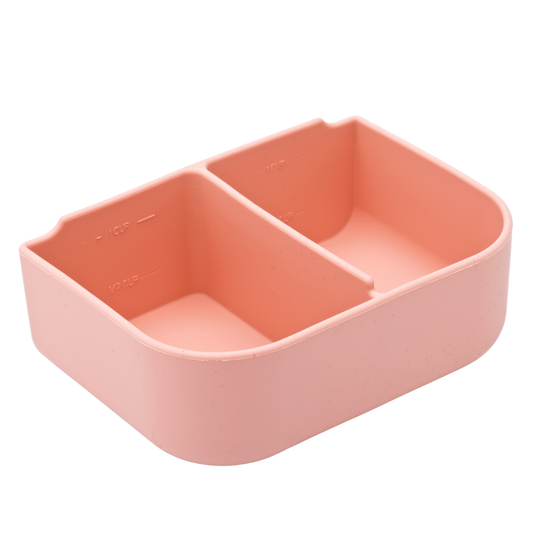 Bento Silicone Insert | 2 Compartments | Orchid