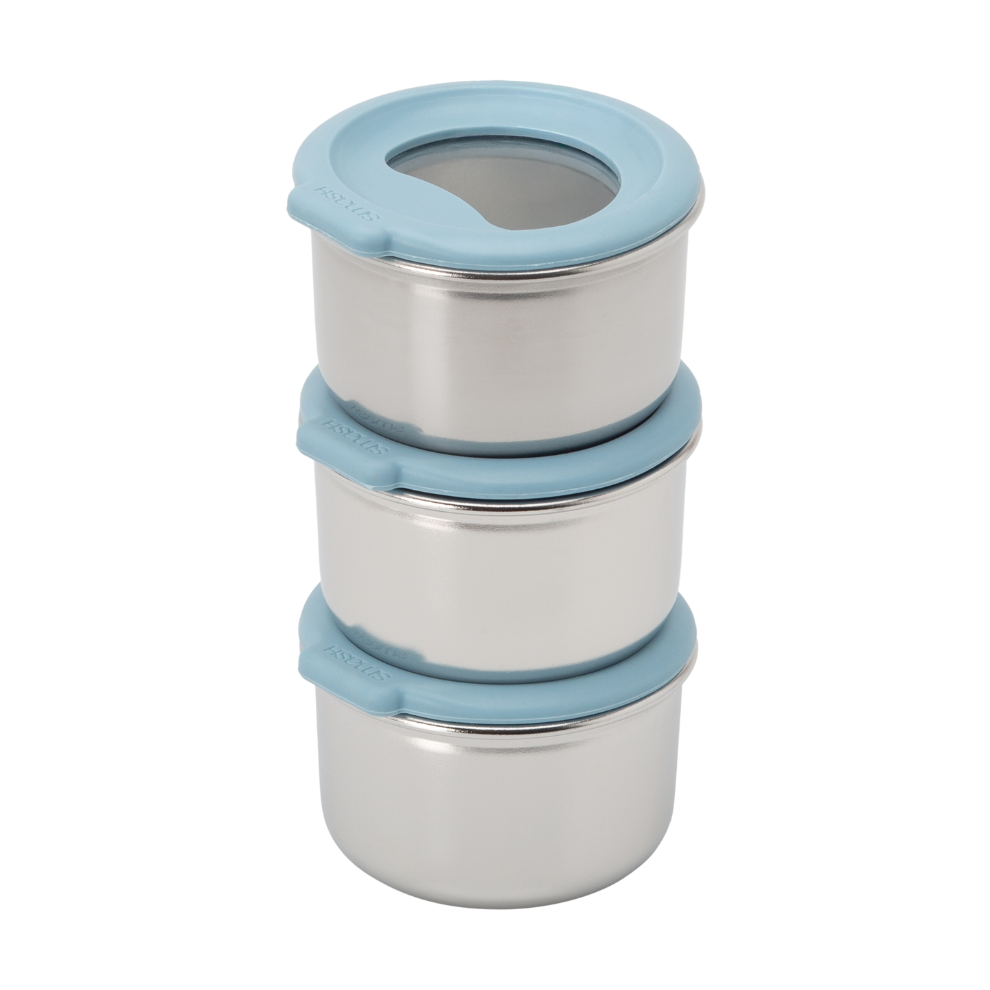 Plastic Free Snack & Dip Pot | 3x 60ML | Seafoam
