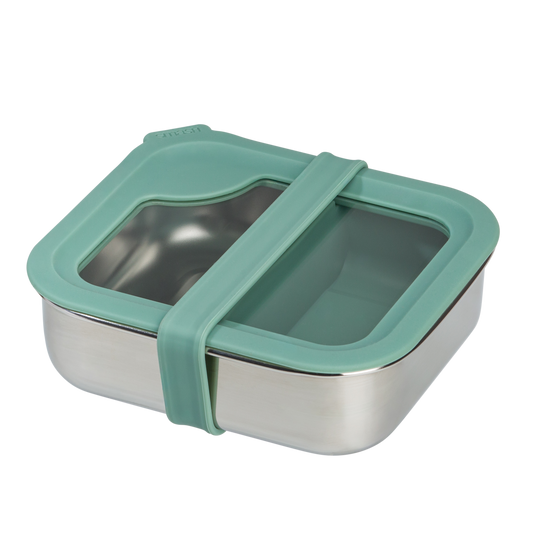 Plastic Free Lunch Box | 600ML | Moss