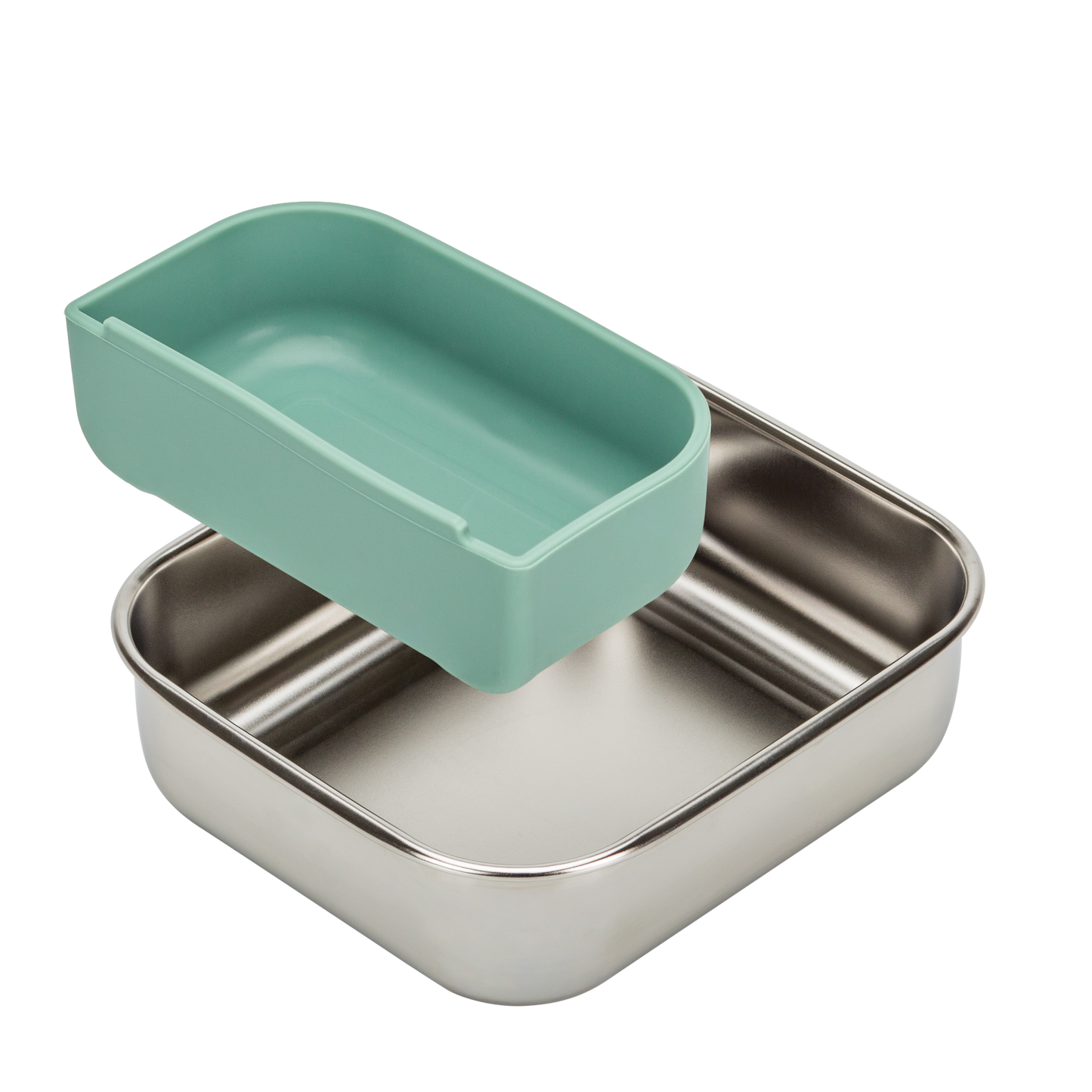 Plastic Free Lunch Box | 600ML | Moss