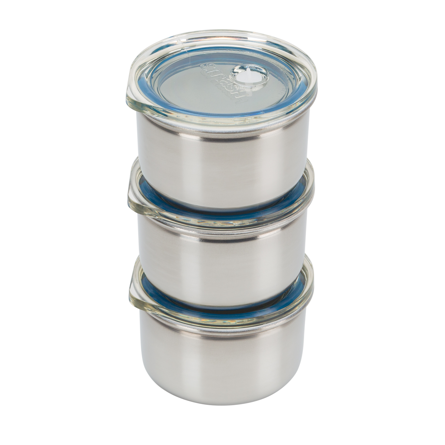 Snack & Dip Container | 3x 60ML | Indigo