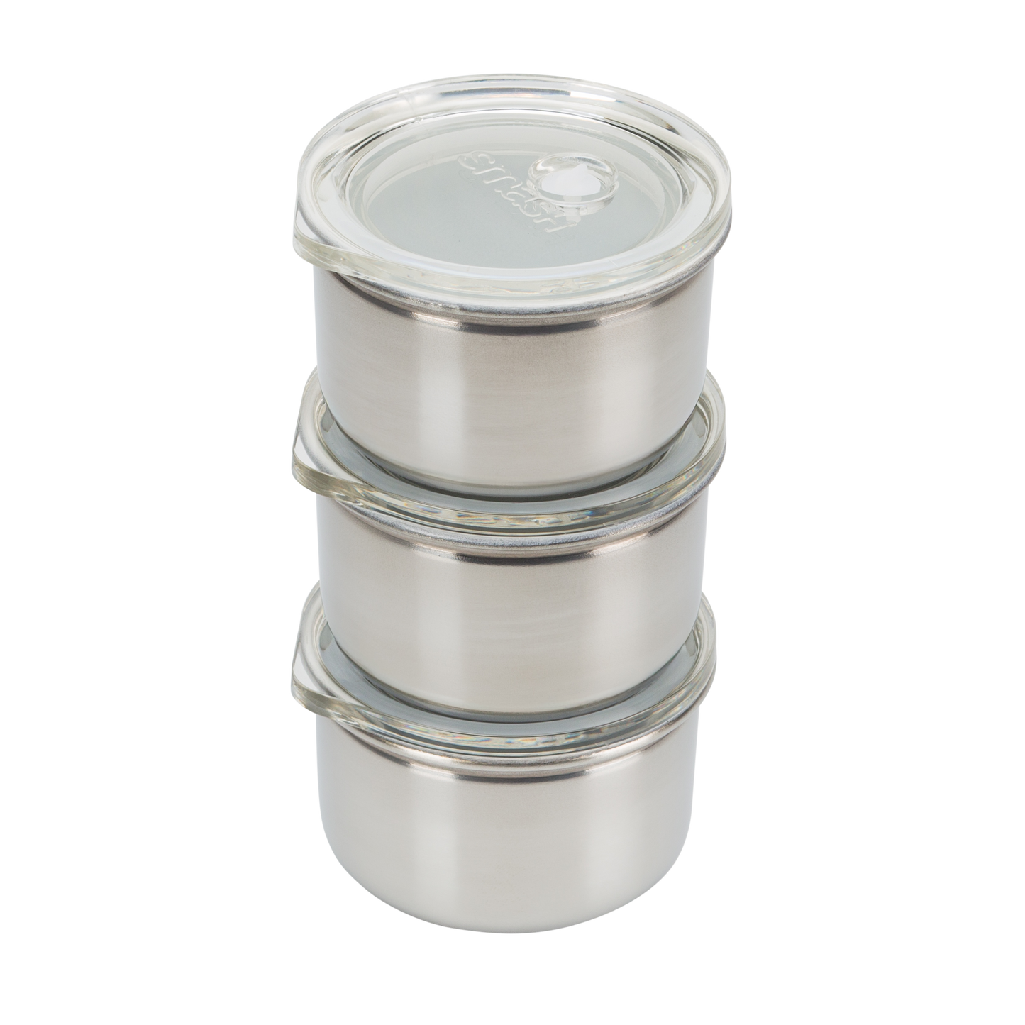 Snack & Dip Container | 3x 60ML | White