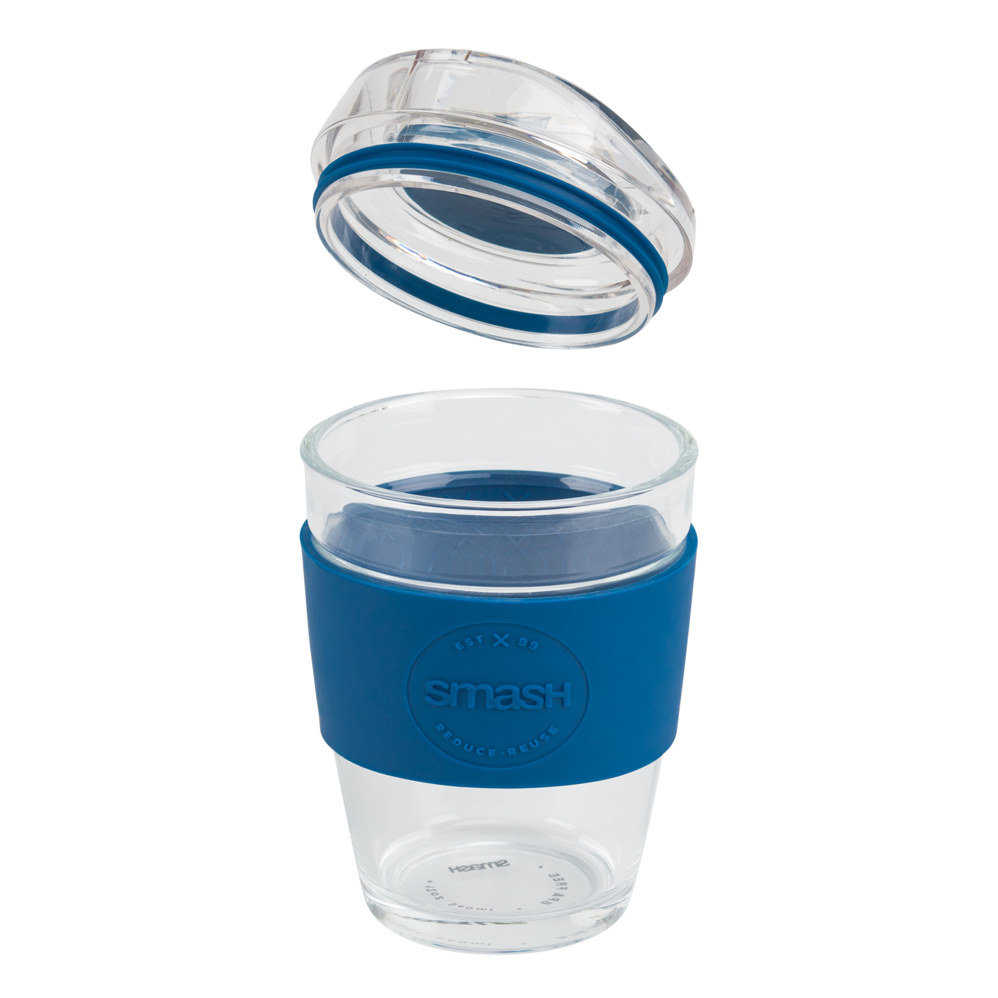 OG Glass Coffee Cup | 340ML | Indigo