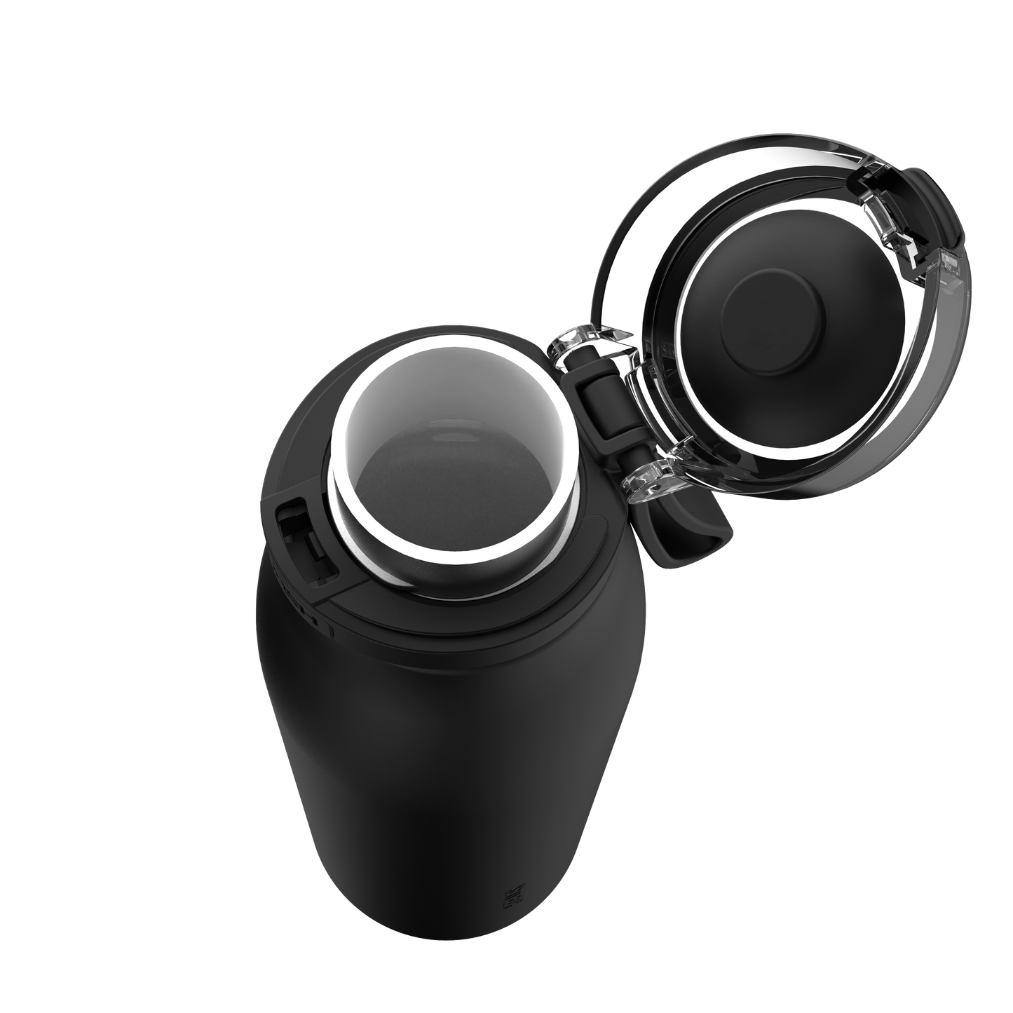 One Touch Water Bottle | 690ML | Onyx