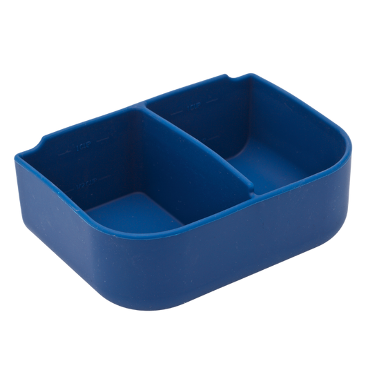 Bento Silicone Insert | 2 Compartments | Indigo