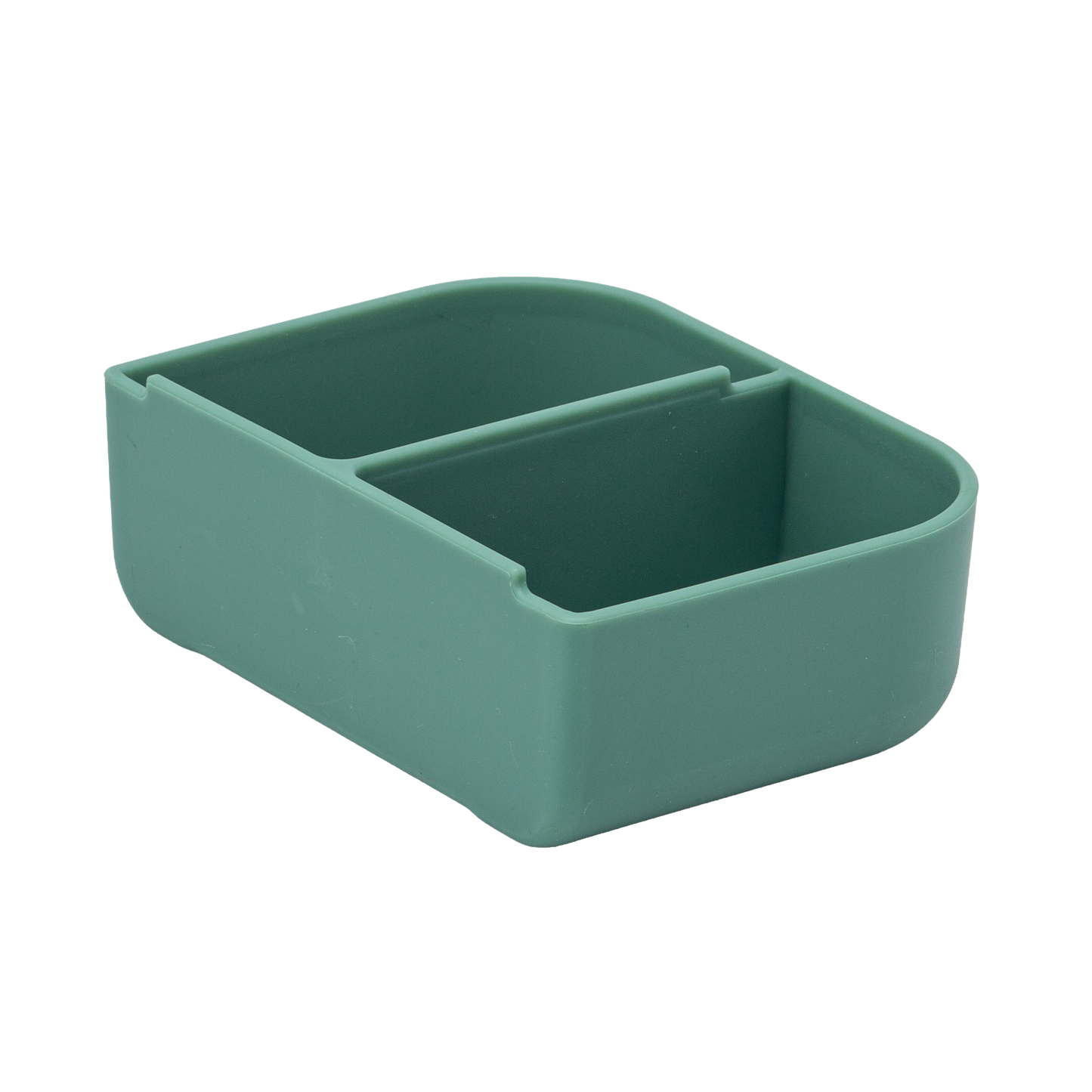 Bento Silicone Insert | 2 Compartments | Moss