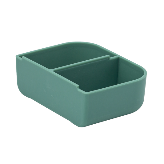 Bento Silicone Insert | 2 Compartments | Moss