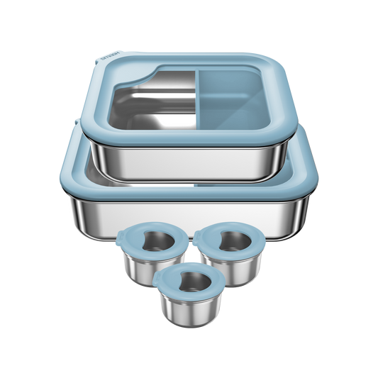 Plastic Free Meal Prep Master | Seafoam 2comp