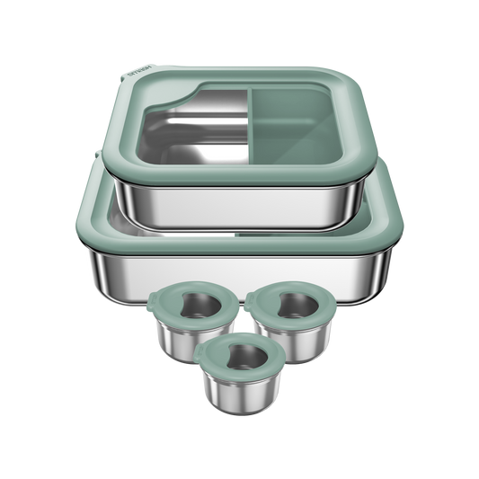 Plastic Free Meal Prep Master | moss 4comp