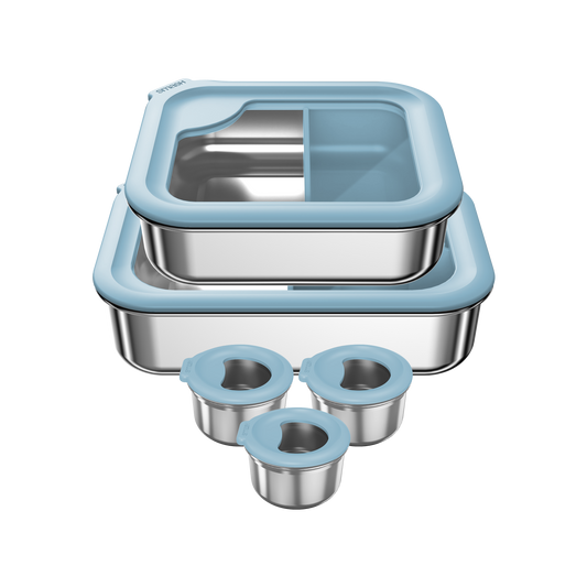 Plastic Free Meal Prep Master | seafoam 4comp