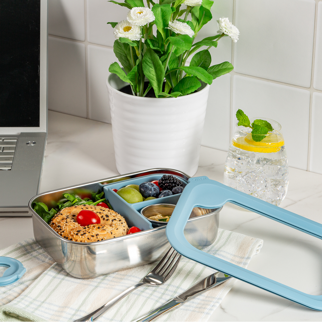 Plastic Free Meal Prep Master | Seafoam 2comp