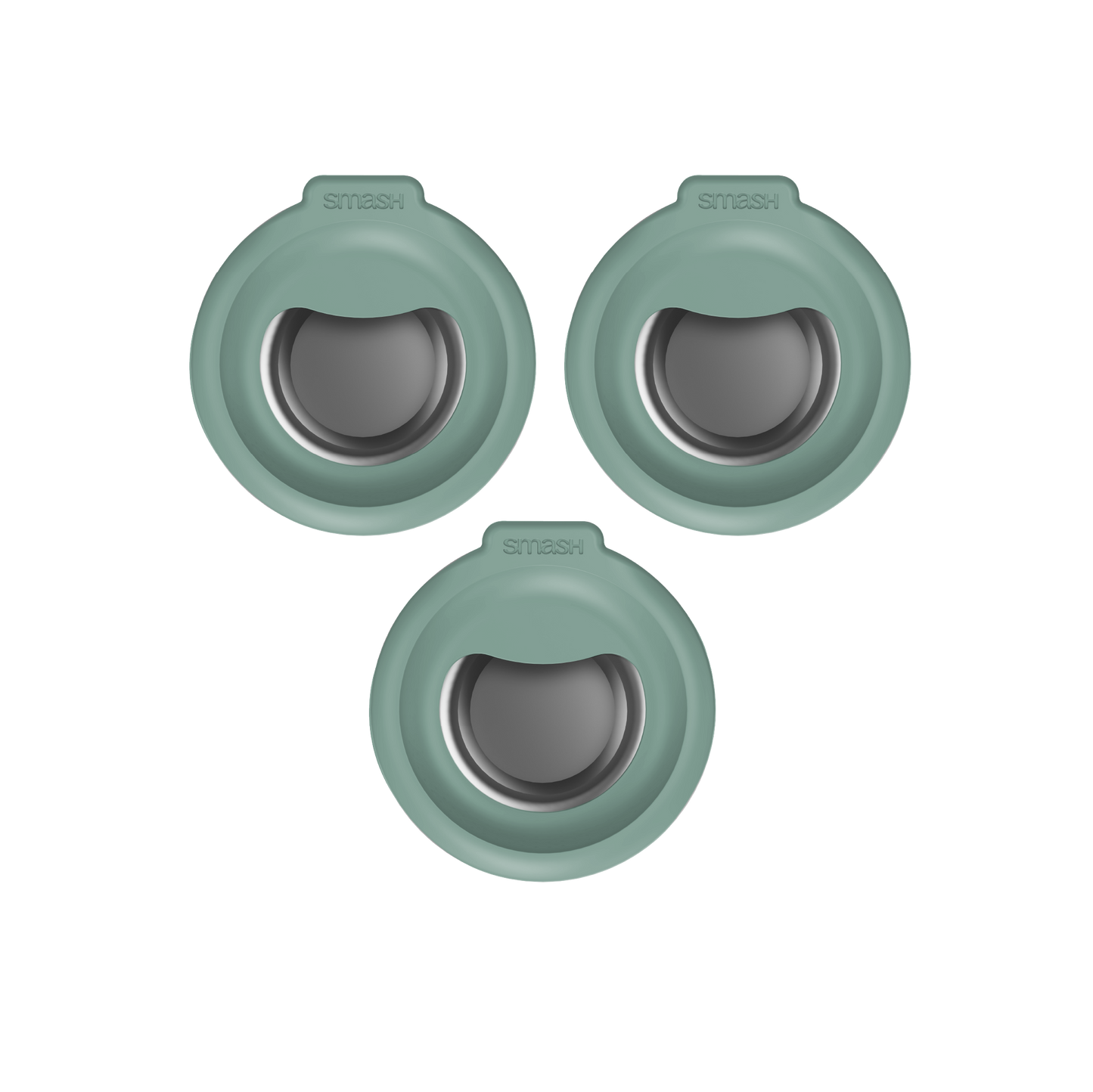 Plastic Free Snack & Dip Pot | 3x 60ML | Moss