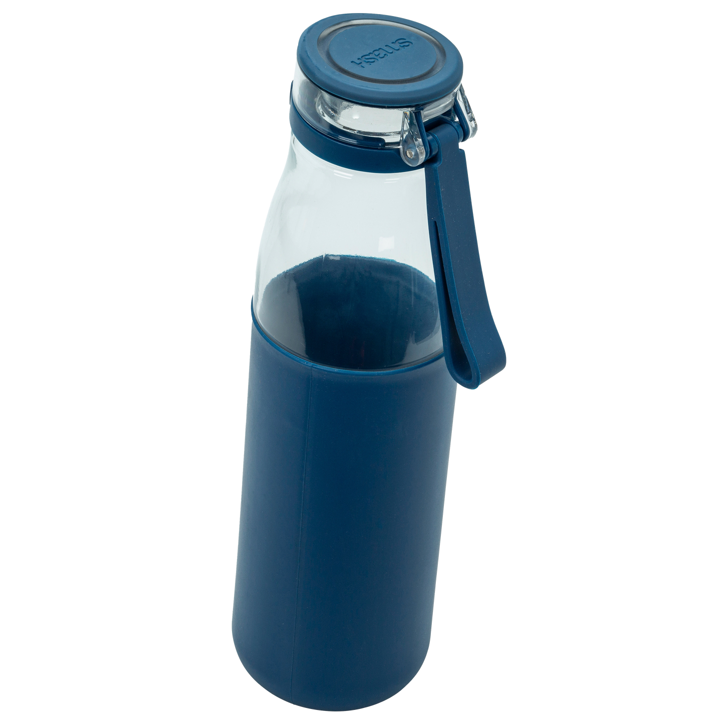 One Touch Glass Bottle 680ML | Indigo