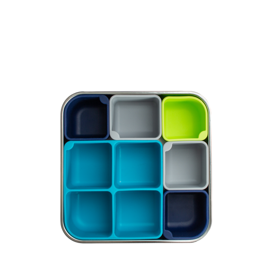 Bento Flex Insert Pack | Snack Attack | Blue