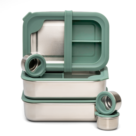 Plastic Free Bento Pack | Moss